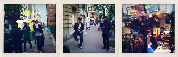 Jamie Lidell in the street