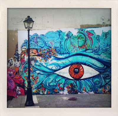 L'œil sur le mur L'œil sur le mur
