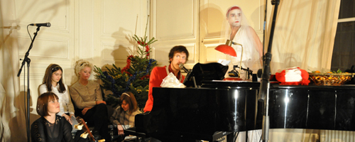 Florent Marchet fête Noël au Salon Musical de Saint-Eustache Florent Marchet fête Noël au Salon Musical de Saint-Eustache