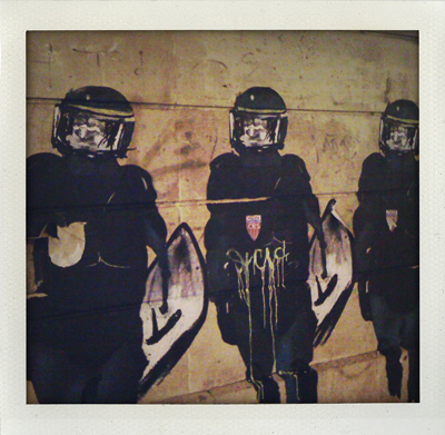 CRS on the wall