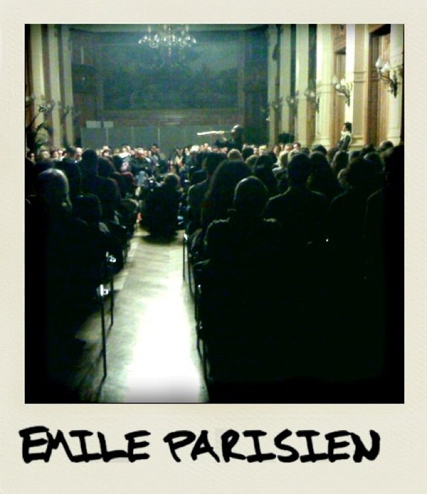 Emile Parisien @ la mairie du 4ème arrondissement