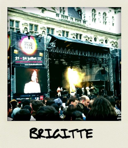 Brigitte @ Fnac Live, parvis de l'Hôtel de ville