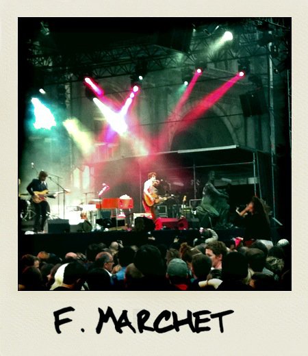 Florent Marchet @ Fnac Live, parvis de l'Hôtel de ville
