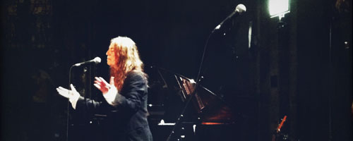 Patti Smith à l'Eglise Saint-Eustache