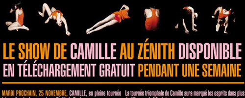 Camille et Loane au Zénith de Paris