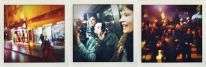 Camille au Pont des Arts